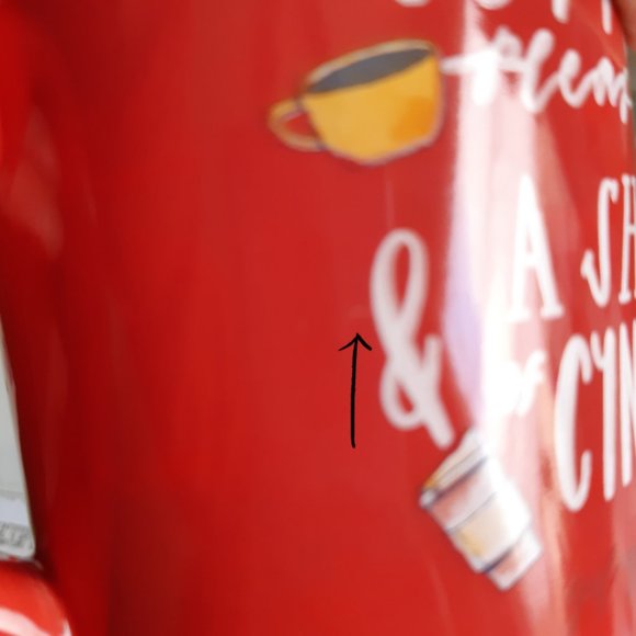 Gilmore Girls Red Coffee Mug Please & A Shot of Cynicism - Picture 10 of 11